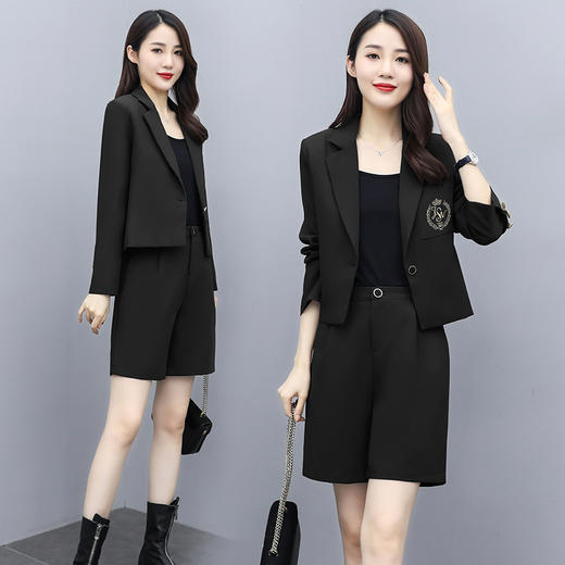 WZNH-JGE2056秋装2020新款时尚西装套装 商品图2