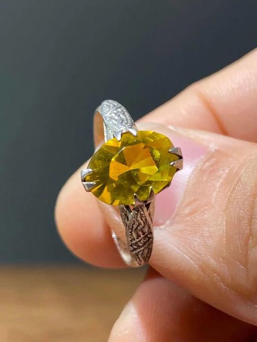 有色半宝石镶银戒指两件， 顺丰包邮 商品图7