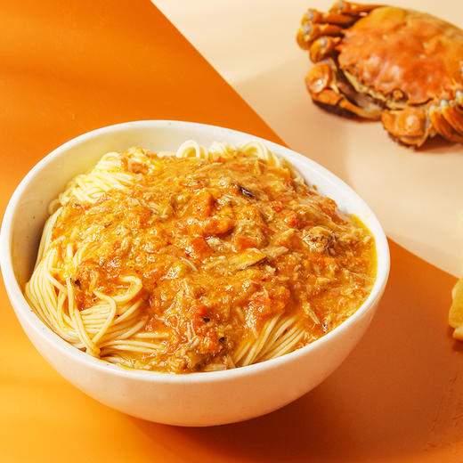 【不等】元气蟹粉面 约5只蟹制一份面 还原上海星级餐厅美味 240g/盒