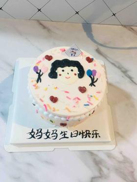 手绘母亲 下单前请仔细阅读商品详情