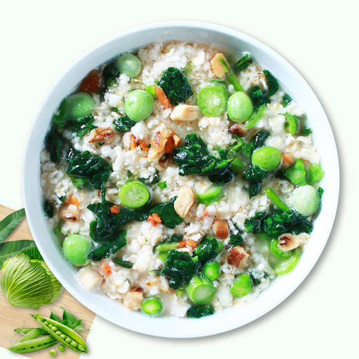 【咸味蔬菜燕麦片】即食杂粮营养代餐粥冲饮早餐饱腹无加蔗糖 商品图1