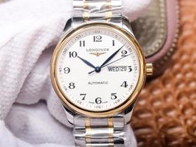 KY浪qin名匠双日历系列，38.5×11mm，316L精钢， 机芯eta2836-2，所有配件与原装通用，男士腕表，自动机械机芯，精钢表带，透底。