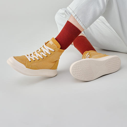 【20年新品】蕉下低帮保暖帆布鞋百搭休闲板鞋 商品图3