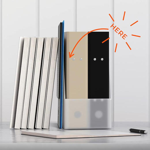 「MOFT Z 可折叠站立多角度电脑支架」适用于苹果笔记本电脑支架轻薄隐形便携 商品图4