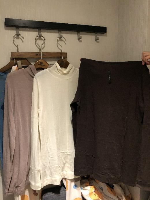 纯色堆堆领打底衫2020秋冬韩版百搭修身显瘦 商品图5