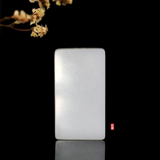 和田玉（羊脂玉）黑皮俄籽挂件--黑马玉牌 65g 商品图5