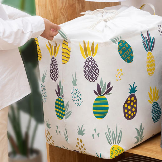 【加大加厚棉麻收纳袋】棉被整理箱装被子的袋子帆布搬家打包袋 商品图5