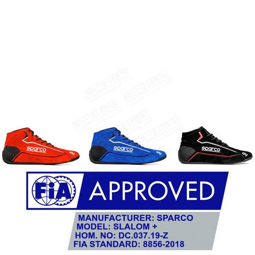Sparco赛车鞋 FIA认证 防火 真皮 Slalom+ 商品图1