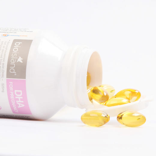 澳洲bio island进口孕妇专用海藻油dha备孕孕期哺乳期60粒 商品图1