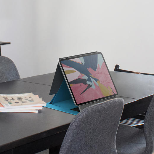 「MOFT Z 可折叠站立多角度电脑支架」适用于苹果笔记本电脑支架轻薄隐形便携 商品图2