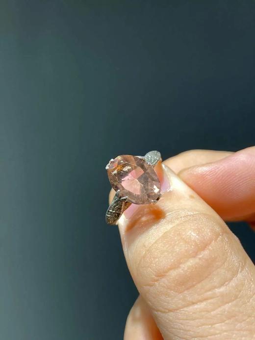 有色半宝石镶银戒指两件， 顺丰包邮 商品图2