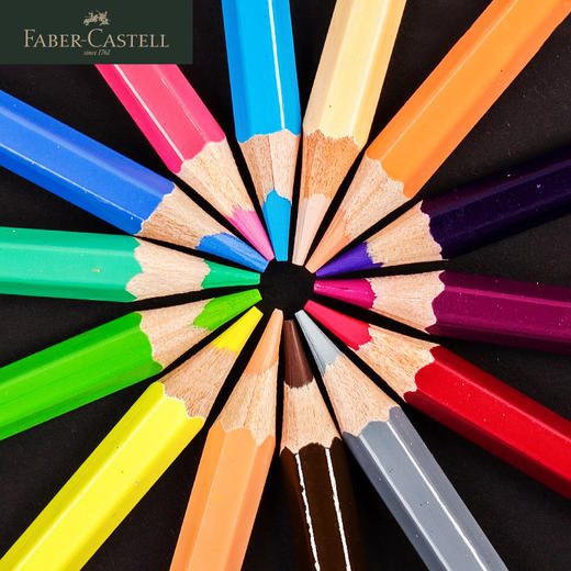 【福利购2026】 德国辉柏嘉 红系列 城堡100色油性彩色铅笔铁盒装 商品图2