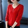 W-3321秋装新款长袖打底小衫中老年女春秋洋气上衣毛衣T恤高贵 商品缩略图1