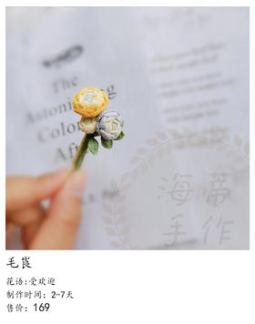 毛崀（微勾胸针）