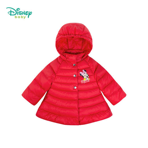 迪士尼(Disney)女宝宝羽绒服保暖外套上衣 商品图8