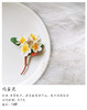 鸡蛋花（微勾胸针） 商品缩略图0