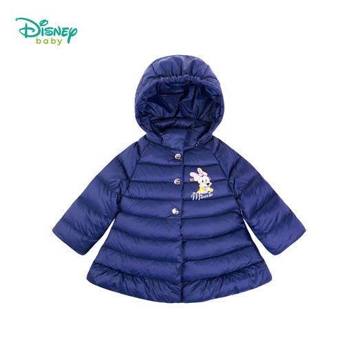 迪士尼(Disney)女宝宝羽绒服保暖外套上衣 商品图9