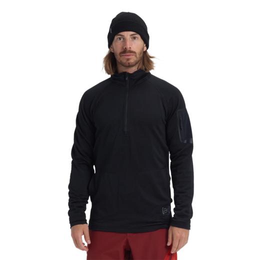 Burton 20-21款 [AK] HELIUM GRID FLEECE HALF-ZIP 男款内搭 商品图0