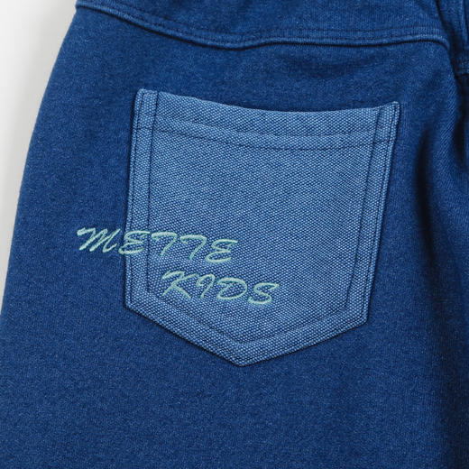 METTE童装休闲裤2020秋冬新品中大童男宝加绒保暖针织运动长裤子 商品图5