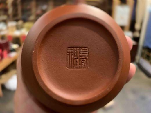 茶仓定制朱泥水平壶(200ml) 适合4～6人 商品图1