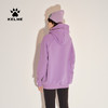 卡尔美 新款秋冬字母高领连帽韩版ins宽松中长款卫衣女 商品缩略图4