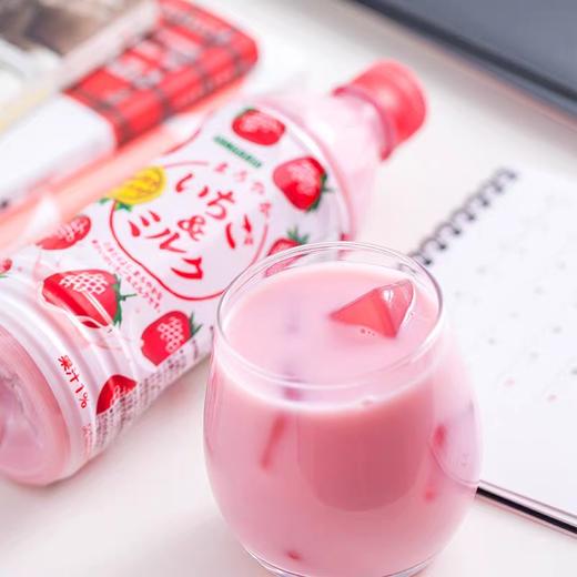 日本三佳丽草莓牛奶味饮料 商品图1