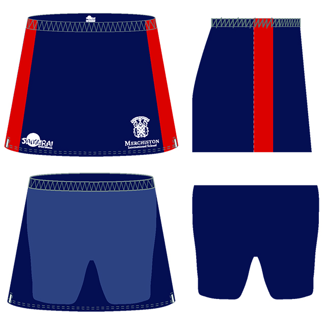 Sports Skort (Navy/Red) 运动短裙（深蓝色/红色）Girls女装