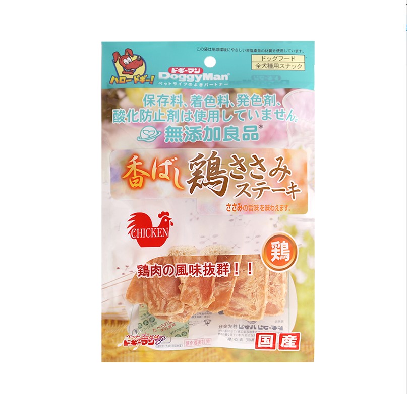 多格漫 无添加香脆鸡胸肉长片 磨牙肉干肉条