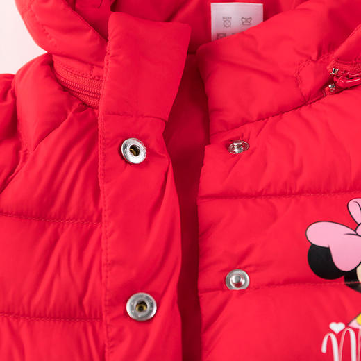 迪士尼(Disney)女宝宝羽绒服保暖外套上衣 商品图10