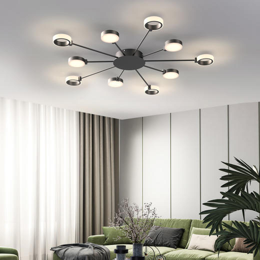 欧普照明 2020新款现代简约客厅灯 星夜/星斗 商品图4