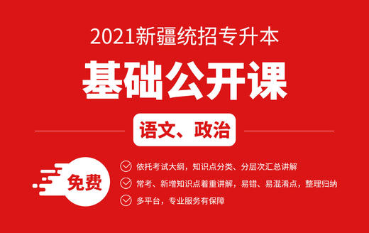 新疆专升本公开课语文1 商品图0