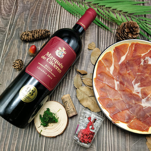 喜庆庆典用酒升级版【MC卡塞里侯爵】西班牙王室品牌 窖藏陈酿干红葡萄酒 百年名庄全球50大葡萄酒品牌之一 西班牙原瓶进口 DOC等级 12个月橡木桶陈酿 750ml 整箱6瓶 年份随机发货 商品图1