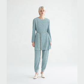 宽松收裤脚长裤