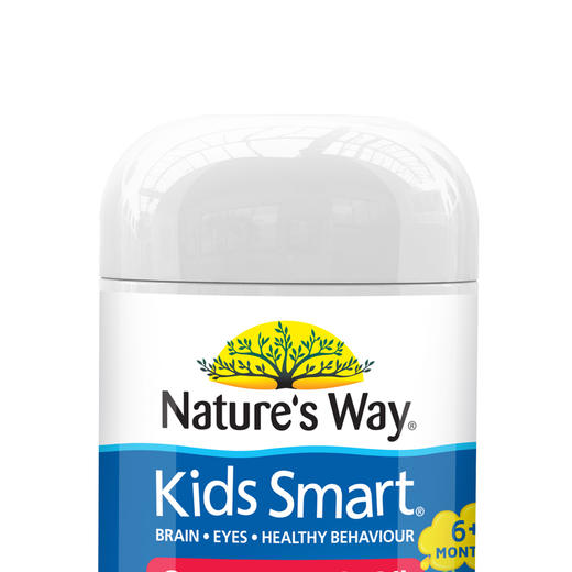 澳洲 Nature's Way佳思敏婴幼儿dha儿童草莓味护眼鱼油50粒 商品图1