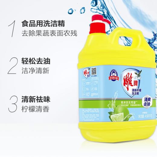 雕牌清新柠檬洗洁精（N3）4.68kg 商品图2