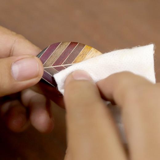 【守拙坊】小叶子耳坠（S925银钩） 商品图3