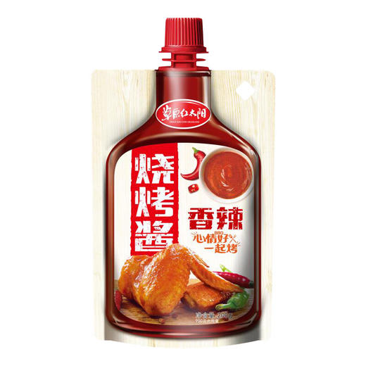 草原红太阳香辣烧烤酱110克 商品图0