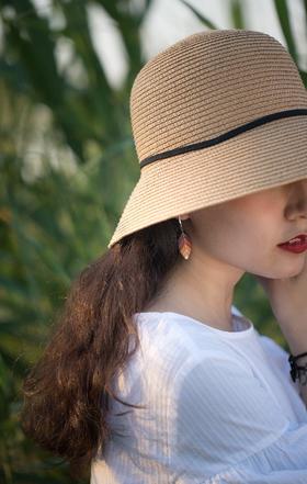 【守拙坊】小叶子耳坠（S925银钩）