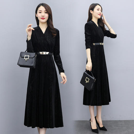 WZNH-QY20910宽松休闲舒适连衣裙 商品图2