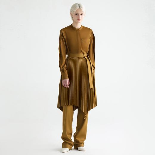 前片搭量划子腰带长裤 商品图0