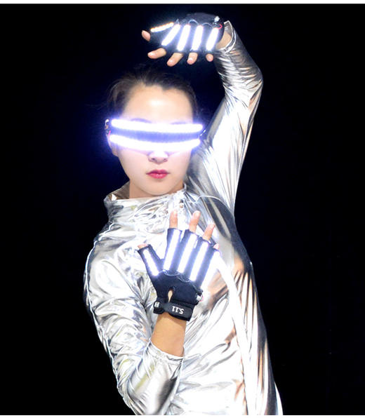 LED发光手套演出道具 商品图2