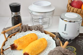 一次要吃两个🍗🍗 | 网红芝士火腿棒