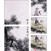 高云鹏《童趣图》34cm*138cm*4 人物四条屏作品 客厅/书房/茶室挂画 商品缩略图5