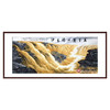 高云鹏《万里黄河流金沙》140*350cm 山水横幅作品 办公室/客厅/大厅挂画 商品缩略图0