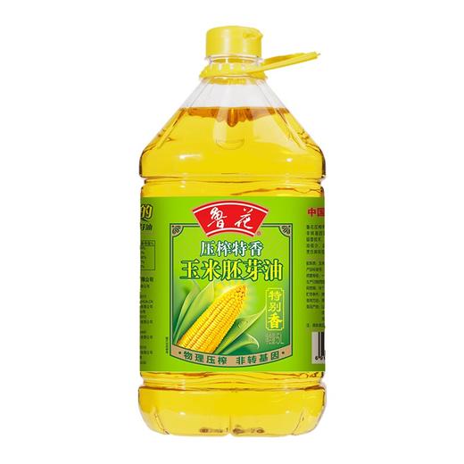 鲁花压榨玉米胚芽油5L 商品图1