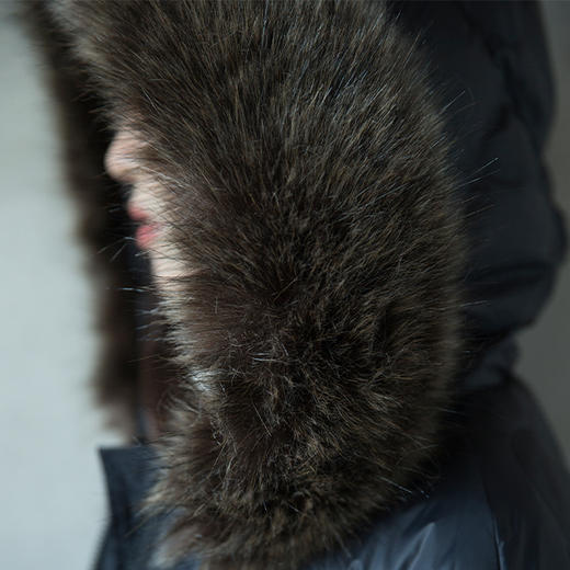 小愚原创2020冬款新品女装波浪纹短款羽绒服204SY243 商品图3