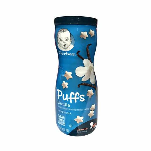 嘉宝 甜薯味/香草味 星星泡芙42g 商品图0