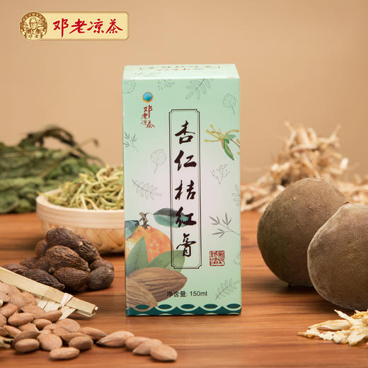 邓老杏仁桔红膏广东植物凉茶怕上火蜜炼膏蜂蜜橘红蜜茶150ml/瓶*3 商品图3