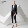 IWY/黑色长袖西装长裤套装CP10380 商品缩略图0