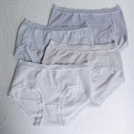 WD016女式吸湿速干蕾丝边三角短裤（二枚组） 商品图2